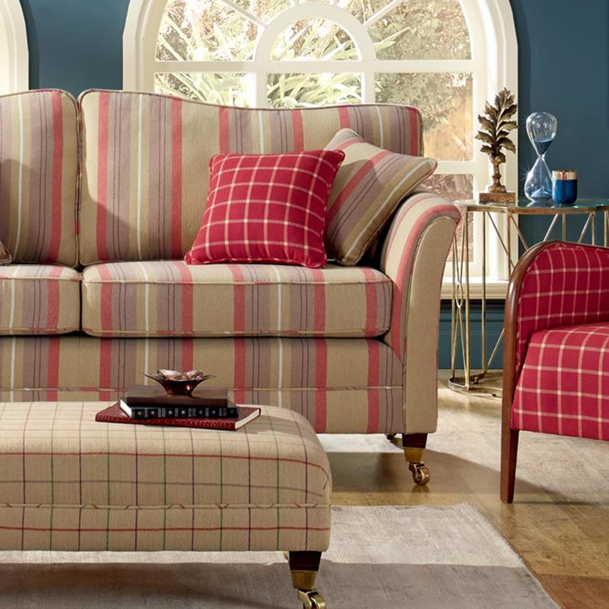 Fabric Details glenfinnan 1704 - cardinal | Fabrics Range by Plumbs