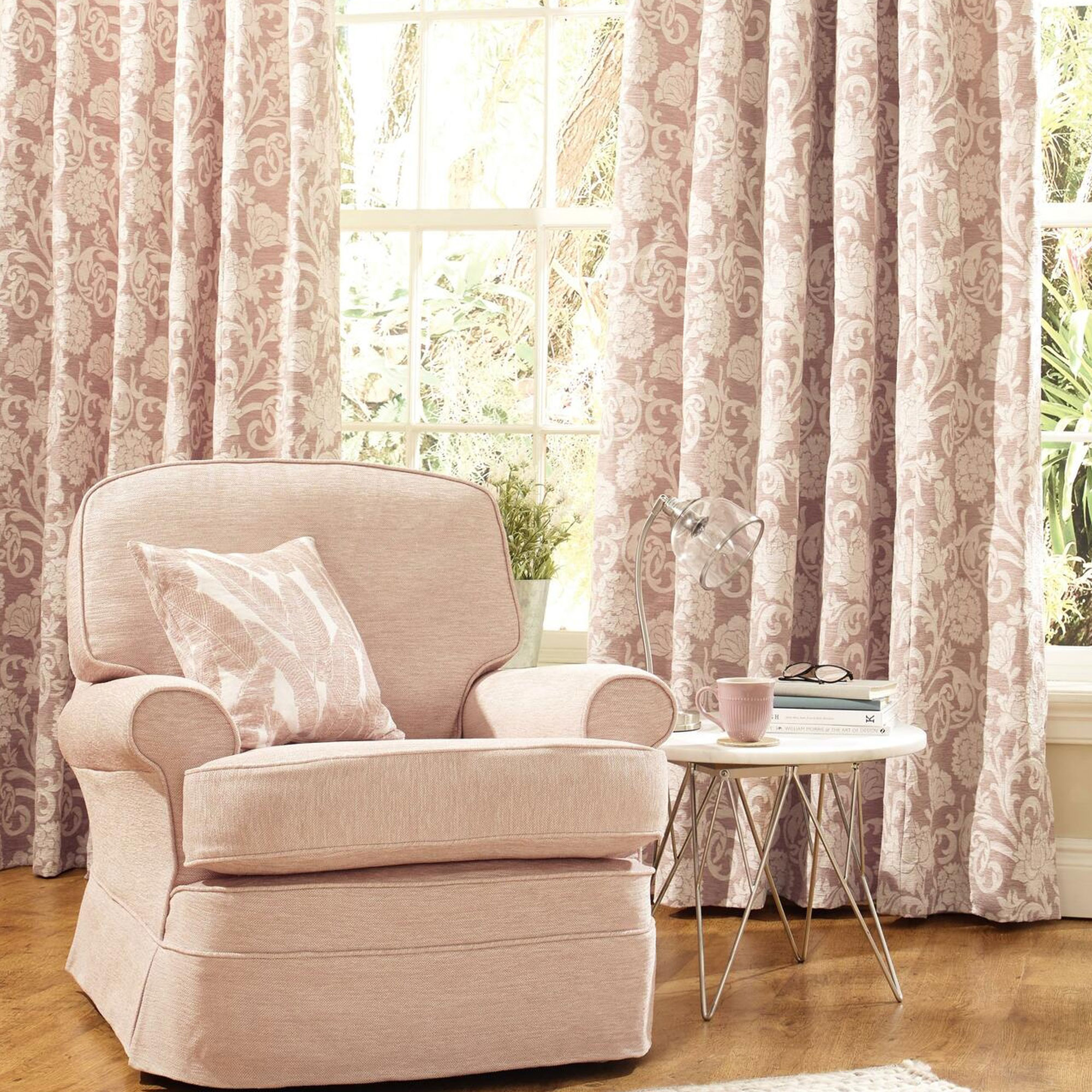 Fabric Details riviera - blush | Fabrics Range by Plumbs